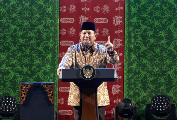 Prabowo sebut rakyat Indonesia bahagia