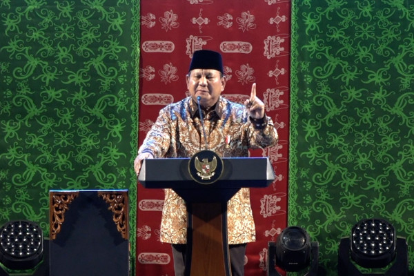 Prabowo sebut rakyat Indonesia bahagia
