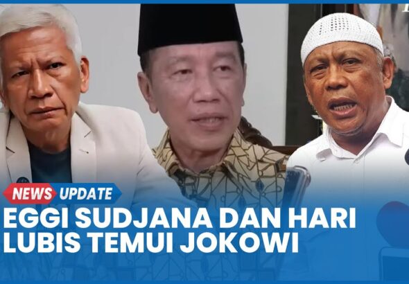 Eggi Sudjana Damai Hari Lubis temui Jokowi