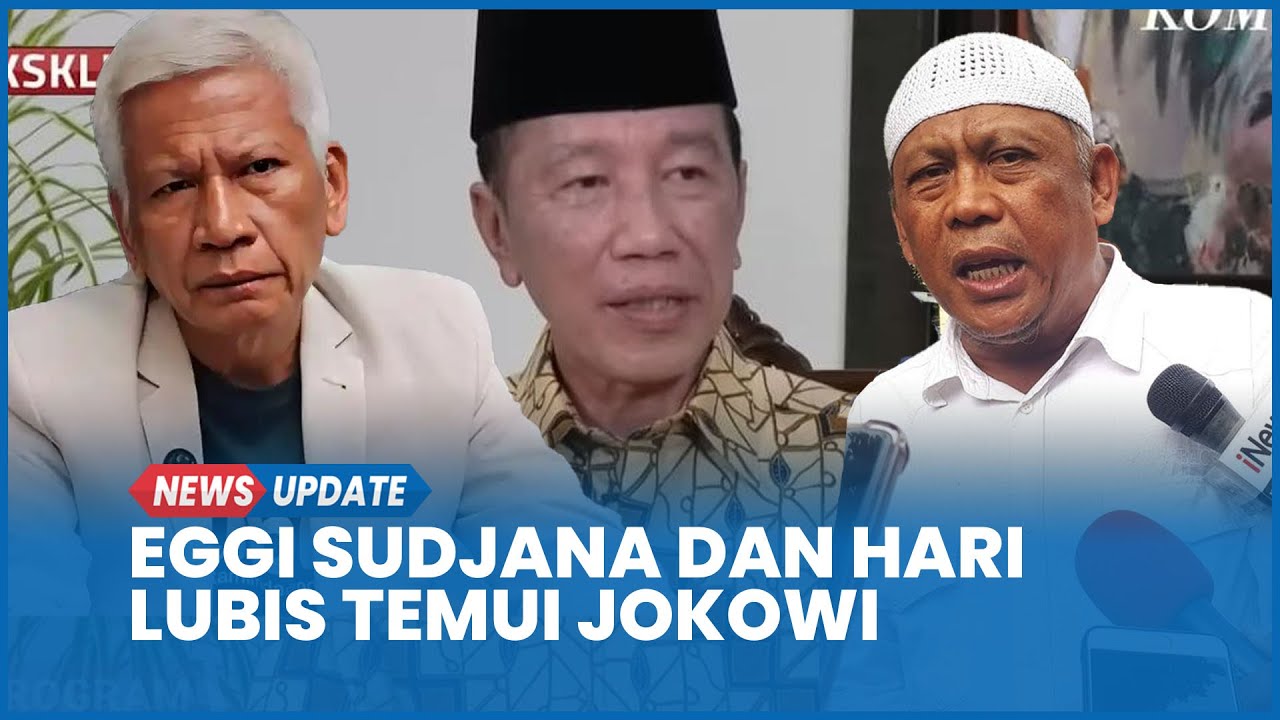Eggi Sudjana Damai Hari Lubis temui Jokowi
