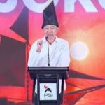 Jokowi Tampil Enerjik di Rakernas PSI